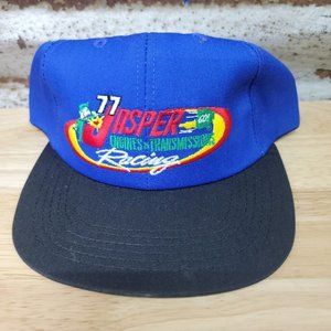 Jasper Engines & Transmissions Racing #77 Snap Back Adjustable Hat